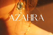 Azahra | Modern Stylish, a Sans Serif Font by Muntab_Art (Thumbnail 1 of 11)