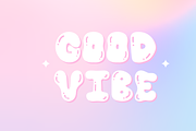 Gummy - Cute Groovy Font Duo, a Handwritten Font by Kanink Studio (Thumbnail 2 of 7)