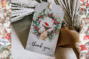 Winter Animals Clipart, an Illustration by BigCakeBee (Thumbnail 4 of 4)