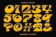 GF Trunk - Funky Display Font, a Serif Font by GroovyFontCo (Thumbnail 4 of 8)