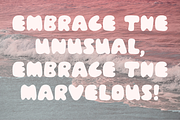 POURQUOI – Handwritten Display Font, a Handwritten Font by CherithDrawsThings (Thumbnail 4 of 8)