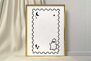 Doodle Halloween Frame SVG Bundle, an Object Graphic by FiveStarCrafting (Thumbnail 11 of 11)