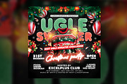 Christmas Ugle Sweater Party Flyer, a Flyer Template by RTXdesinger99 (Thumbnail 2 of 3)