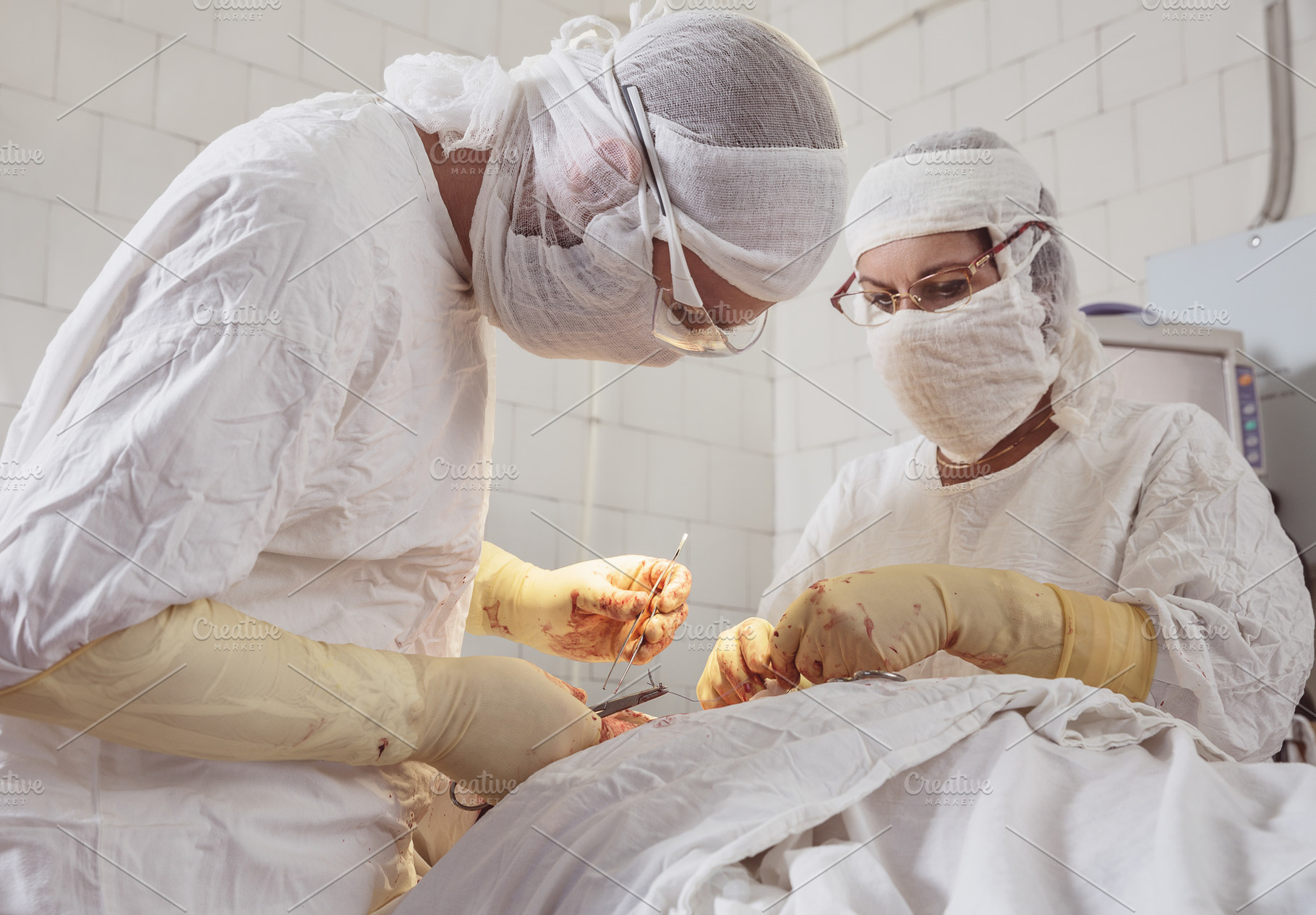 The surgeon makes an operation., a Health & Medical Photo by Dreamer63
