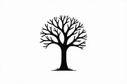 Nature Tree Silhouette Set, an Illustration by Creativeshirt (Thumbnail 9 of 9)