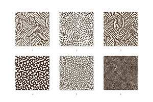 Creative Seamless Patterns Set