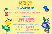 MOIRA - Fun Display Typeface, a Font by Gassstype (Thumbnail 7 of 8)