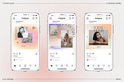 Gradient Aesthetic Insta PSD + Canva, a Social Media Template by Marie T (Thumbnail 7 of 16)