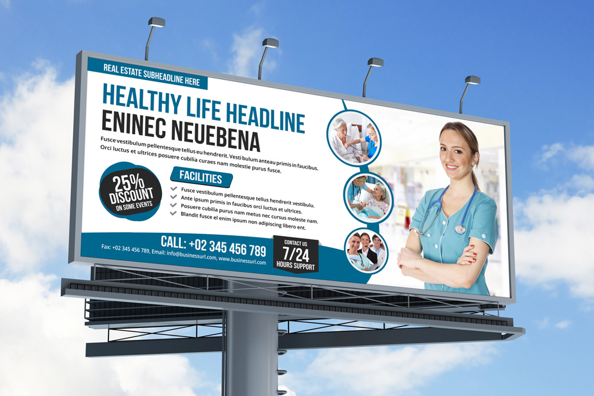 Billboard Signage Design, a Flyer Template by Miyaji75 (Photo 5 of 7)