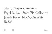 Pervinca Family, a Serif Font by Hederae Type Foundry (Thumbnail 18 of 18)