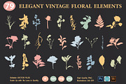 Vintage Floral Elements Atelier, an Object Graphic by Katrinelly (Thumbnail 5 of 14)