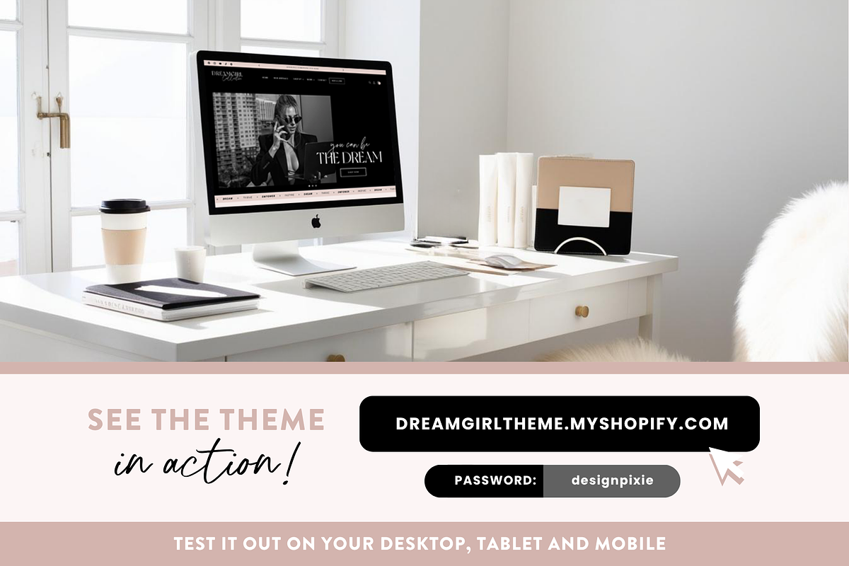 Luxe Black Shopify Theme | Aesthetic, a Shopify Template by Design Pixie (Photo 4 of 11)