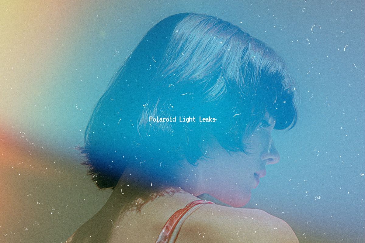 Polaroid Light Leaks Overlays, a Texture Graphic by Freezerondigital (Photo 7 of 9)