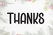 Monday Christmas | Script Font, a Script Font by Scratchones (Thumbnail 8 of 8)