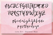 Lucky Girl  Cutes Script Font, a Script Font by Aldedesign (Thumbnail 5 of 7)