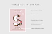 5 Floral Poster Flyer Pack, a Flyer Template by RCDesigns (Thumbnail 3 of 6)