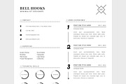 Minimal Designer Resume Template /CV, a Resume Template by Resume21 (Thumbnail 4 of 5)