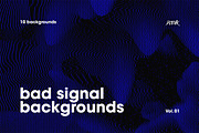 Bad Signal Backgrounds Vol. 01, a Background Graphic by dvtchk (Thumbnail 10 of 10)