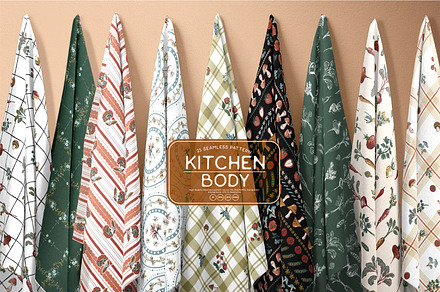 Kitchenbody, a Pattern Graphic by MSNTY STUDIOX