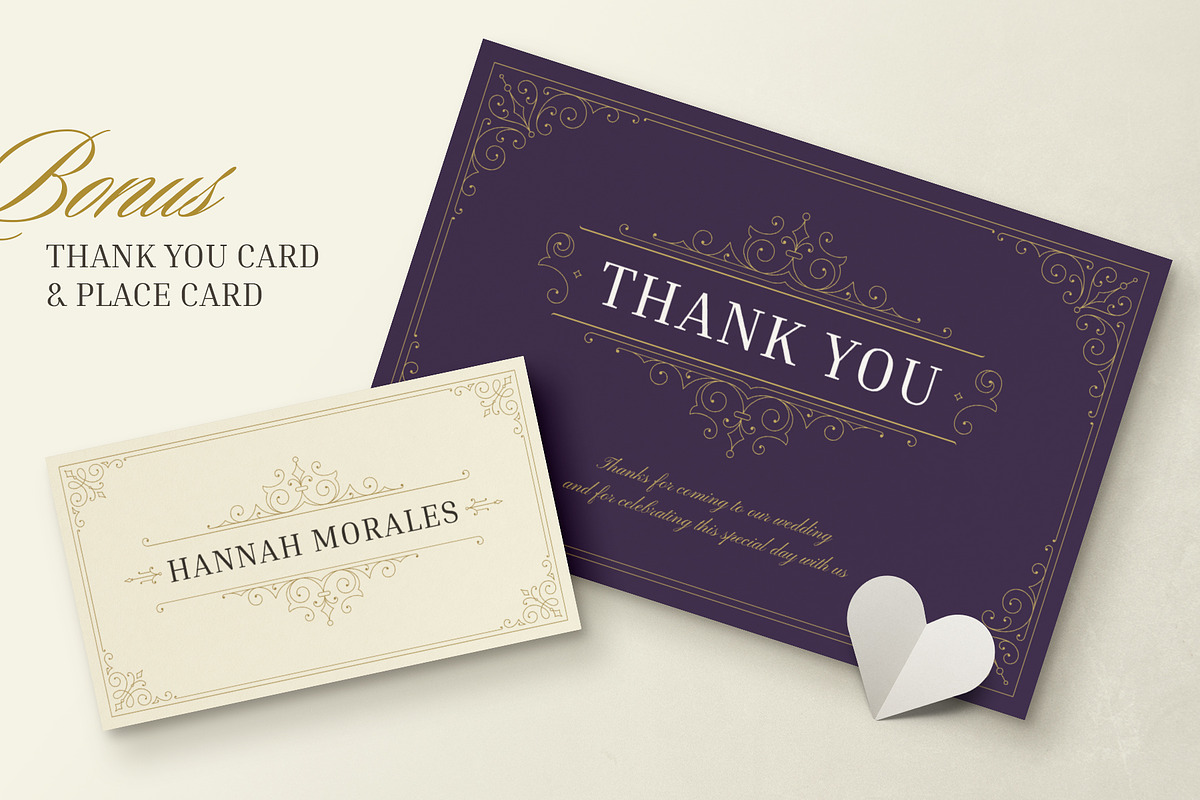 Save the Date Canva Template, an Invitation Template by Vasya Kobelev (Photo 6 of 7)