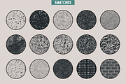 Texture Brushes For Procreate, a Brush Add-On by seamless team (Thumbnail 5 of 5)