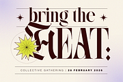 Avore - Font Duo Logo Branding, a Blackletter Font by Nirmana Visual (Thumbnail 4 of 11)