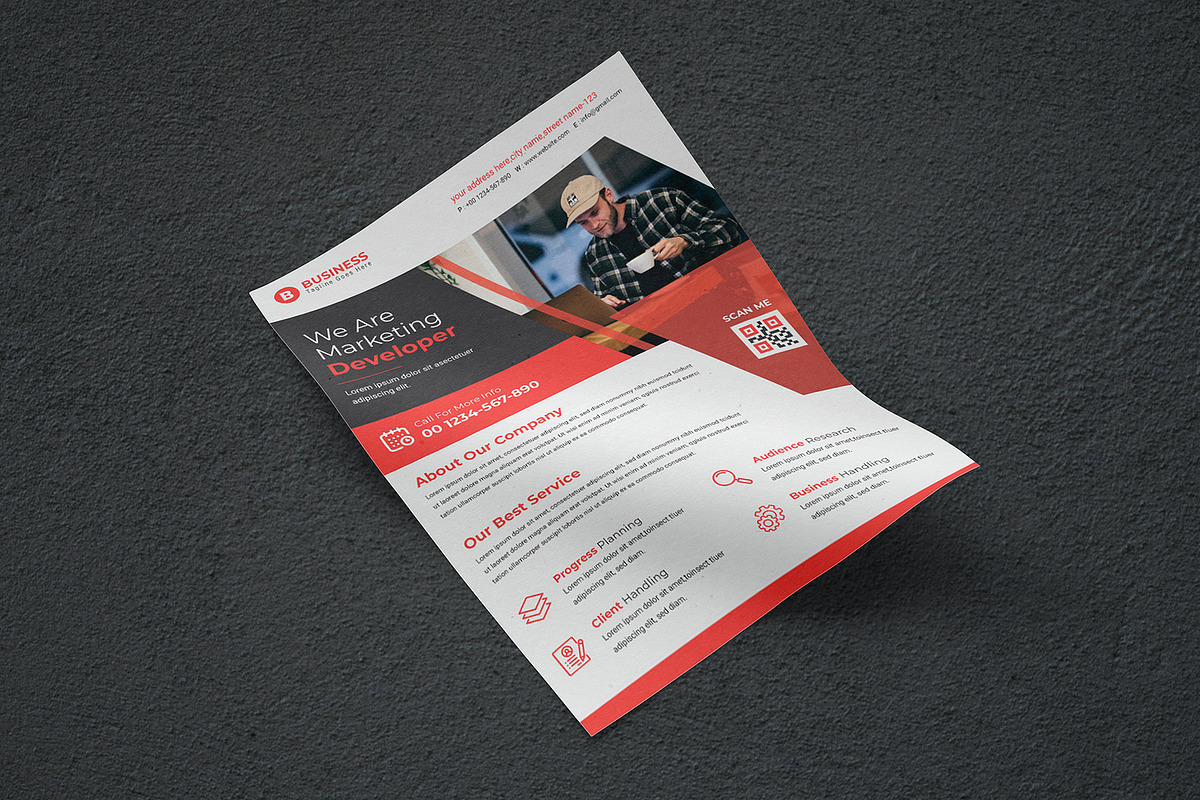 Business Flyer, a Stationery Template by creative-som (Photo 3 of 3)
