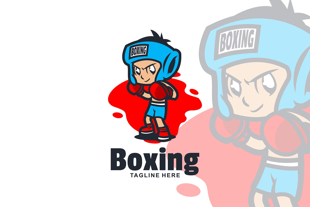 Boxing Fight Logo Design., a Branding & Logo Template by VectorCraft