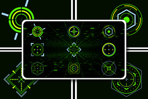 Sci-Fi HUD Target After Effect, a Social Media Template by Loin Studio