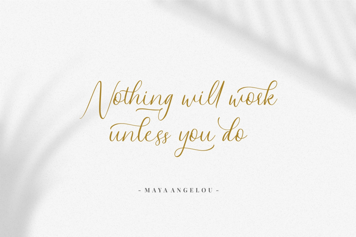 Swadery - Luxurious Font preview 8