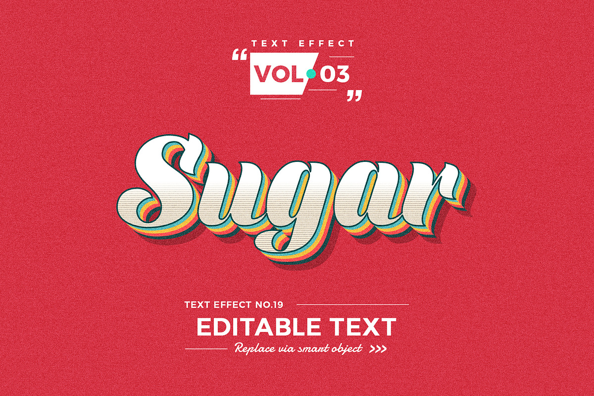Photoshop Text Effects Volume 3, a Layer Style Add-On by Marvel (Photo 5 of 10)