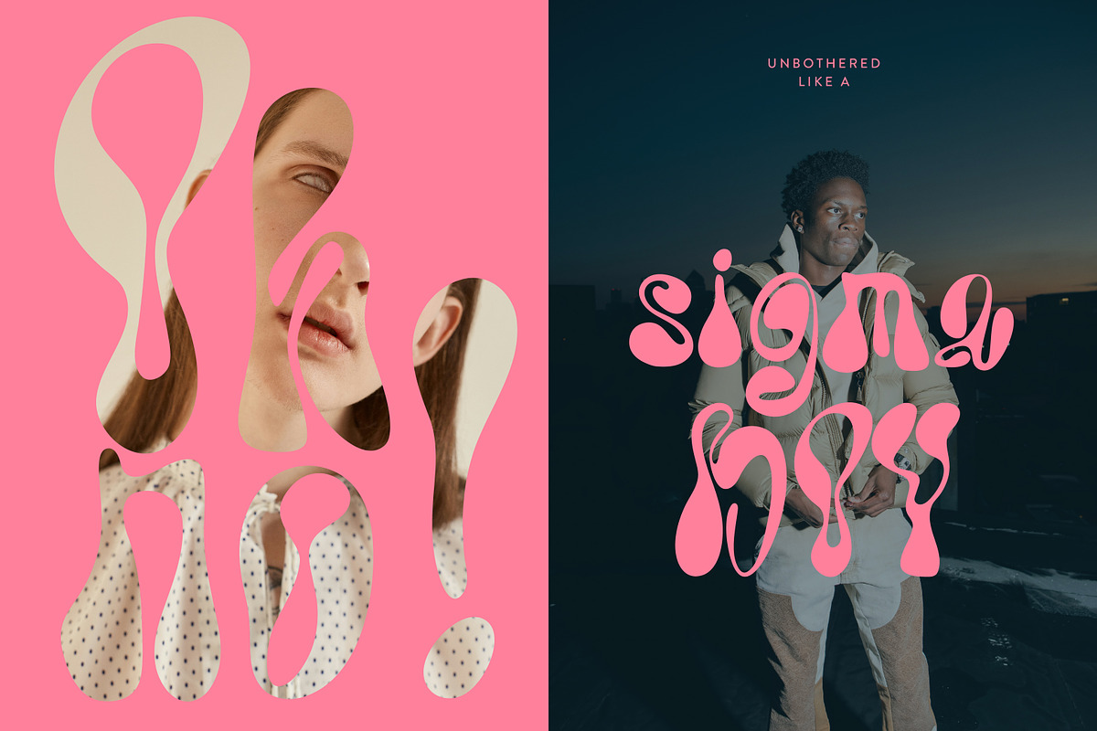 Gloopie Abstract Handwritten Font, a Handwritten Font by Struvictory.art (Photo 3 of 8)