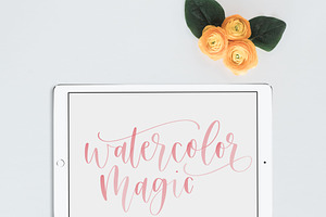 IPad Lettering - Watercolor Smooth