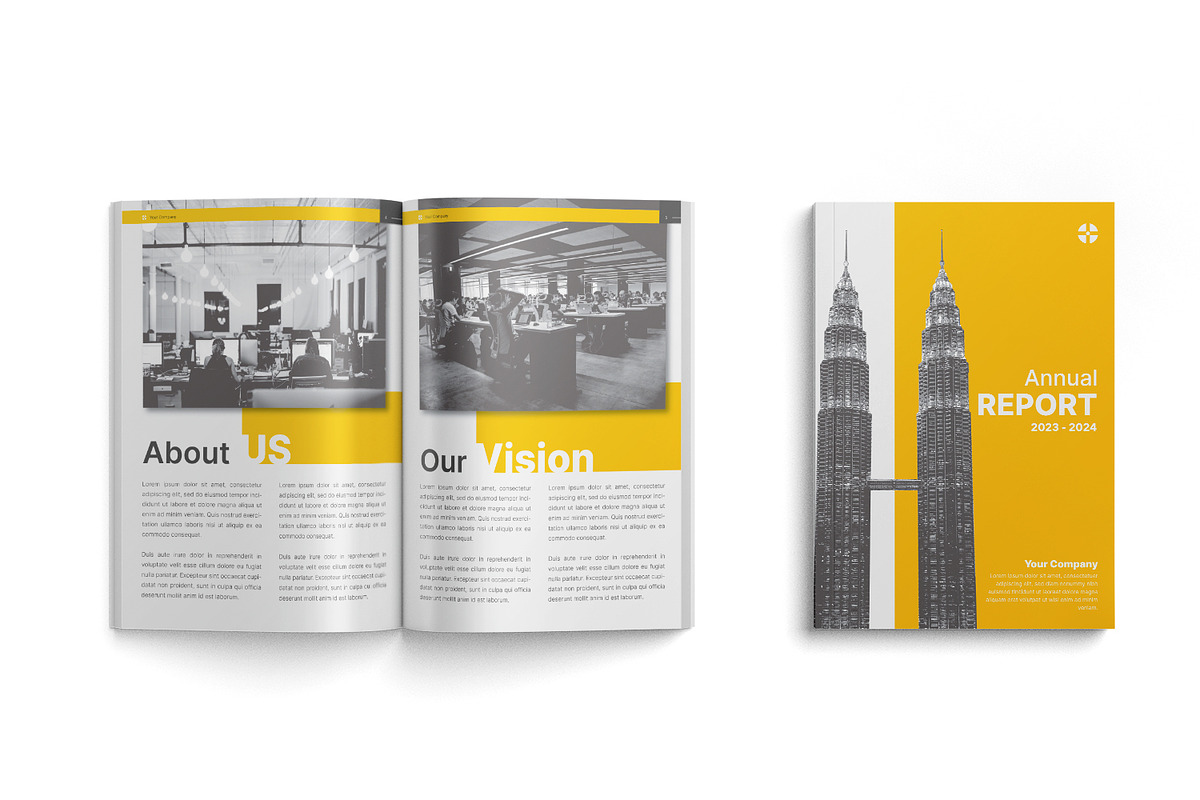 E-Commerce Annual Report, a Print Template by Esensifiksi.studio (Photo 2 of 3)