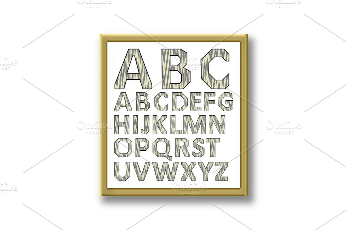 Alphabet set, a Duotone Icon by RODINA (Photo 3 of 3)