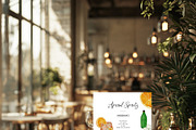 Martini & Aperol Spritz Watercolor, a Food Illustration by Sunshine Art (Thumbnail 5 of 6)
