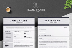 One Page Creative Resume Template