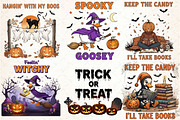 Halloween Vintage Sublimation PNG, an Illustration by DreamCafeArt (Thumbnail 2 of 6)