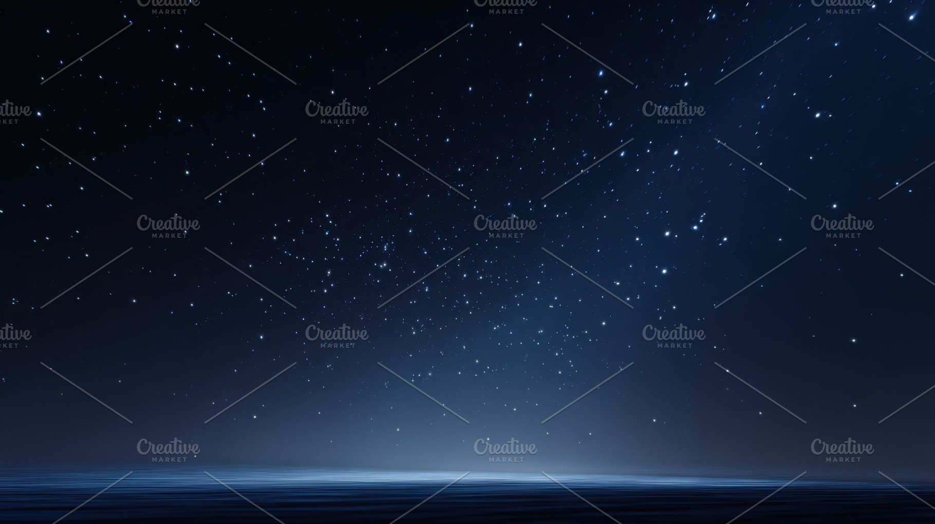 Stars shine bright over the ocean, a Photo by Beautiful things