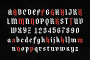 Antifight - Modern BlackletteR Font, a Blackletter Font by Typia Nesia (Thumbnail 12 of 13)