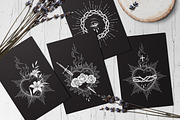 Holy Hearts Hand Drawn Vector Arts, a Decorative Illustration by Croisy (Thumbnail 2 of 7)