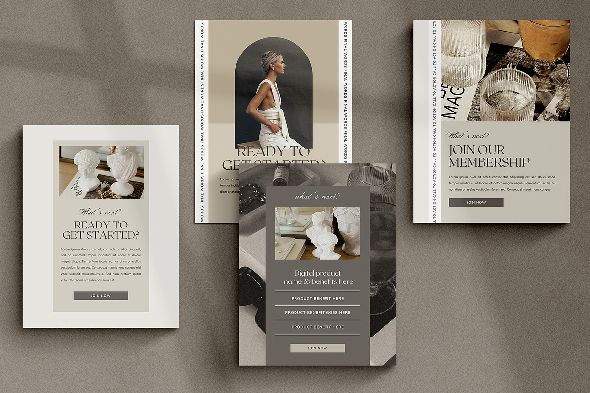 Classic Ebook Template CANVA, a Magazine Template by Studio Loire (Photo 15 of 17)