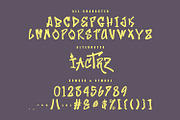 Rossick Graffiti Display Font, a Handwritten Font by Maulana Creative (Thumbnail 4 of 7)