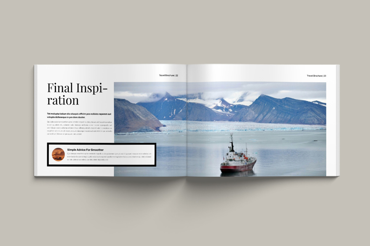 Travel Magazine Landscape Templates, a Magazine Template by Pixelpick (Photo 12 of 13)