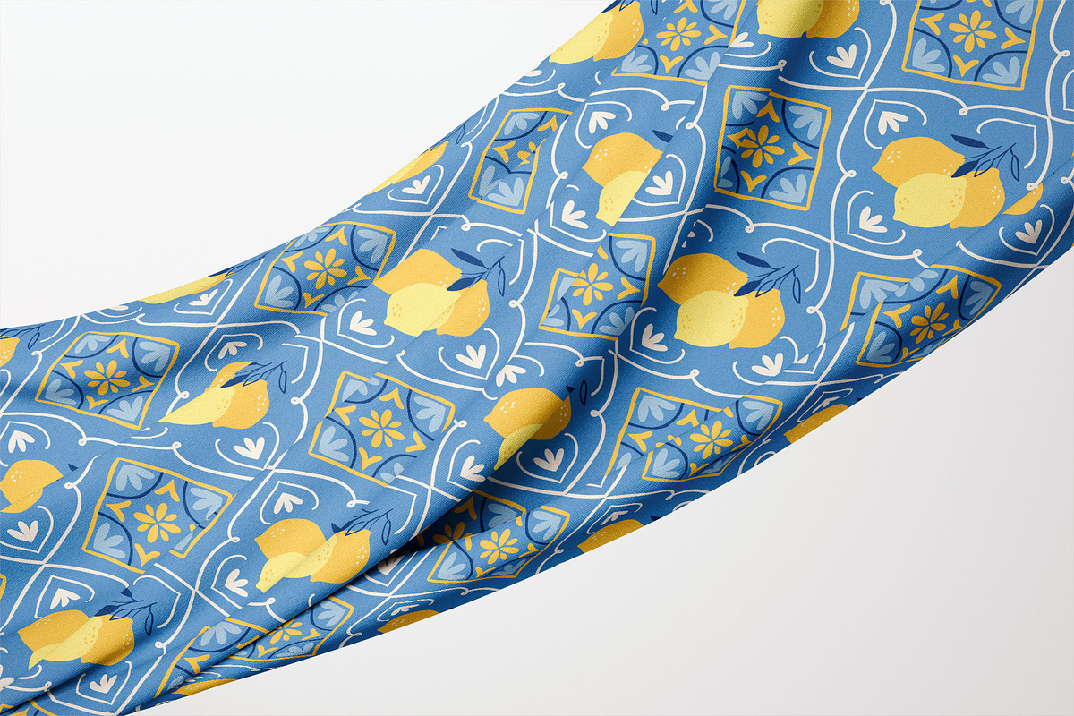 Limoncello - summer Amalfi patterns, a Pattern Graphic by Tani Kuzminka (Photo 14 of 24)