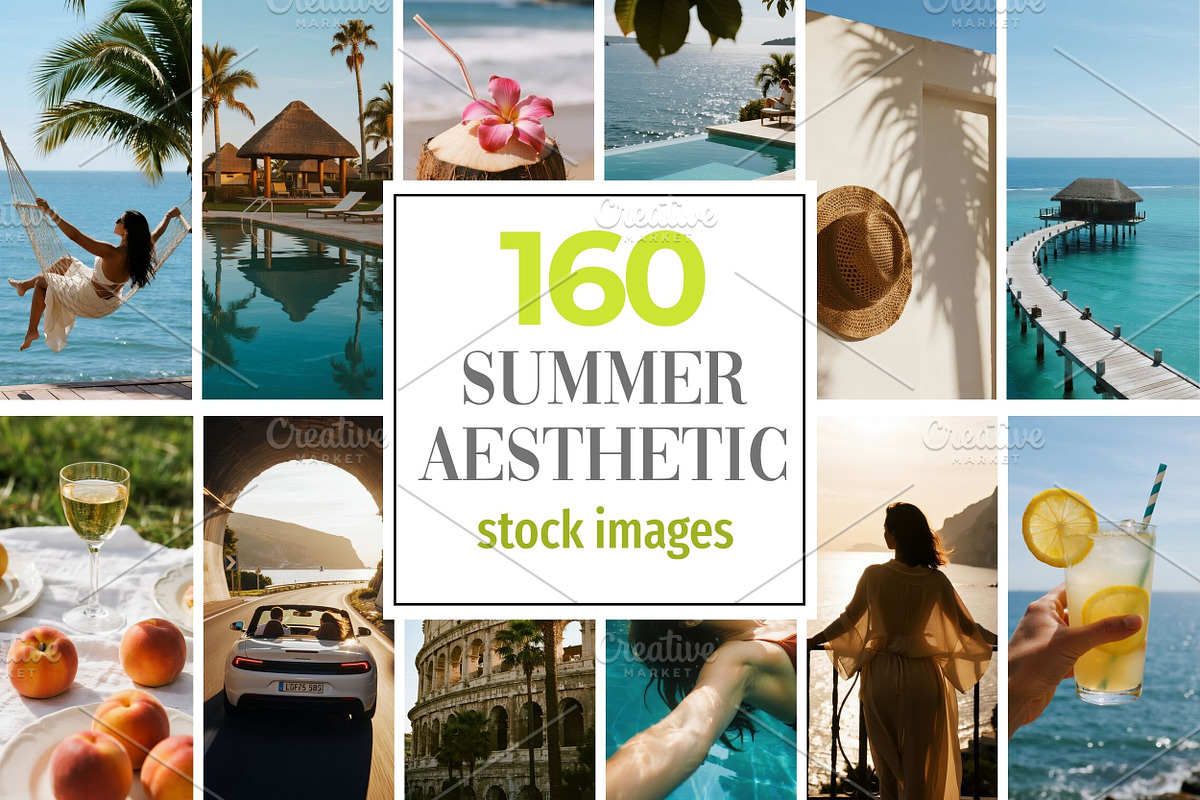 160 Summer Stock Photos, a Holiday Photo by Selenique Studio (Photo 1 of 7)