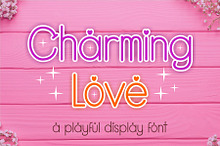 CHARMING LOVE - DISPLAY CUTE FONT