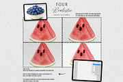 Pigment & Paper Brushes Procreate, a Brush Add-On by Fins and Fiction (Thumbnail 11 of 13)