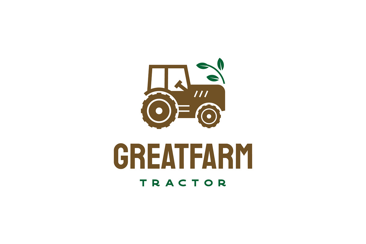 Tractor Farm Agriculture Logo Design, a Branding & Logo Template by Weasley99Store