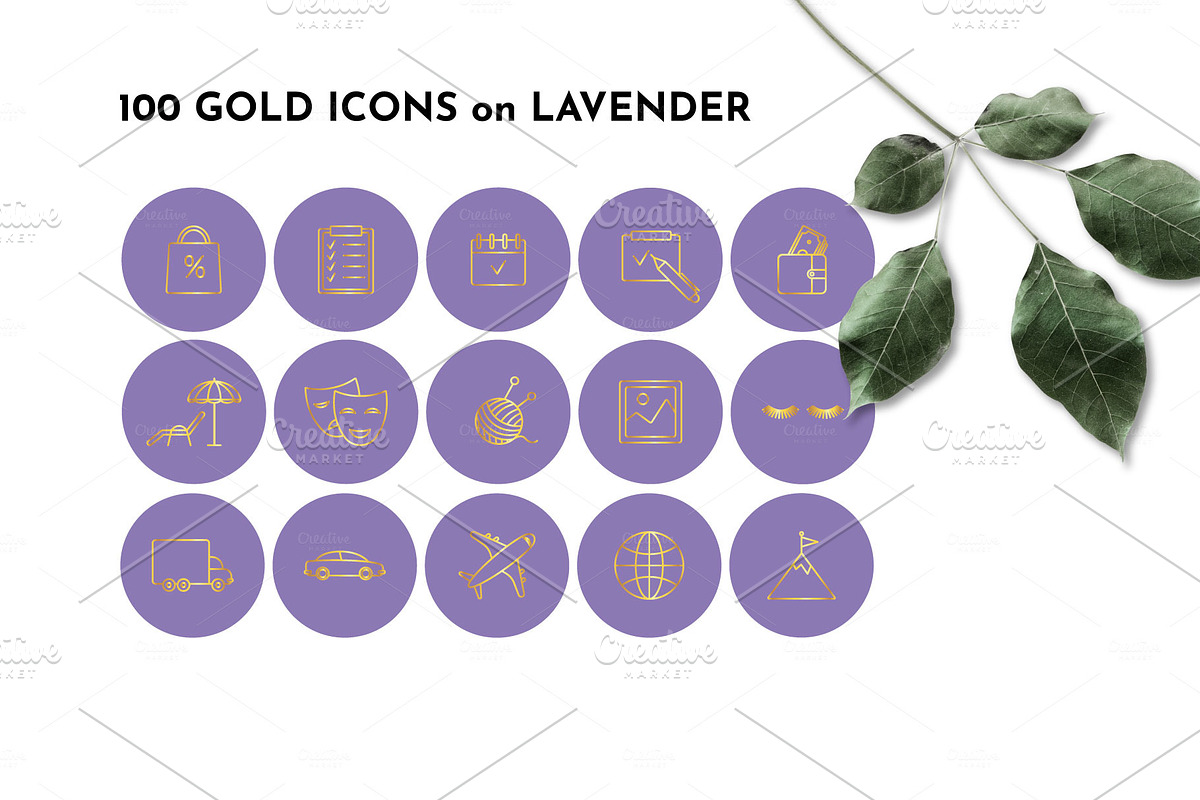 1000 Instagram highlight icon covers preview 4